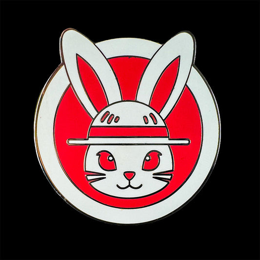 Onigiri Logo Pin (Straw Hat)